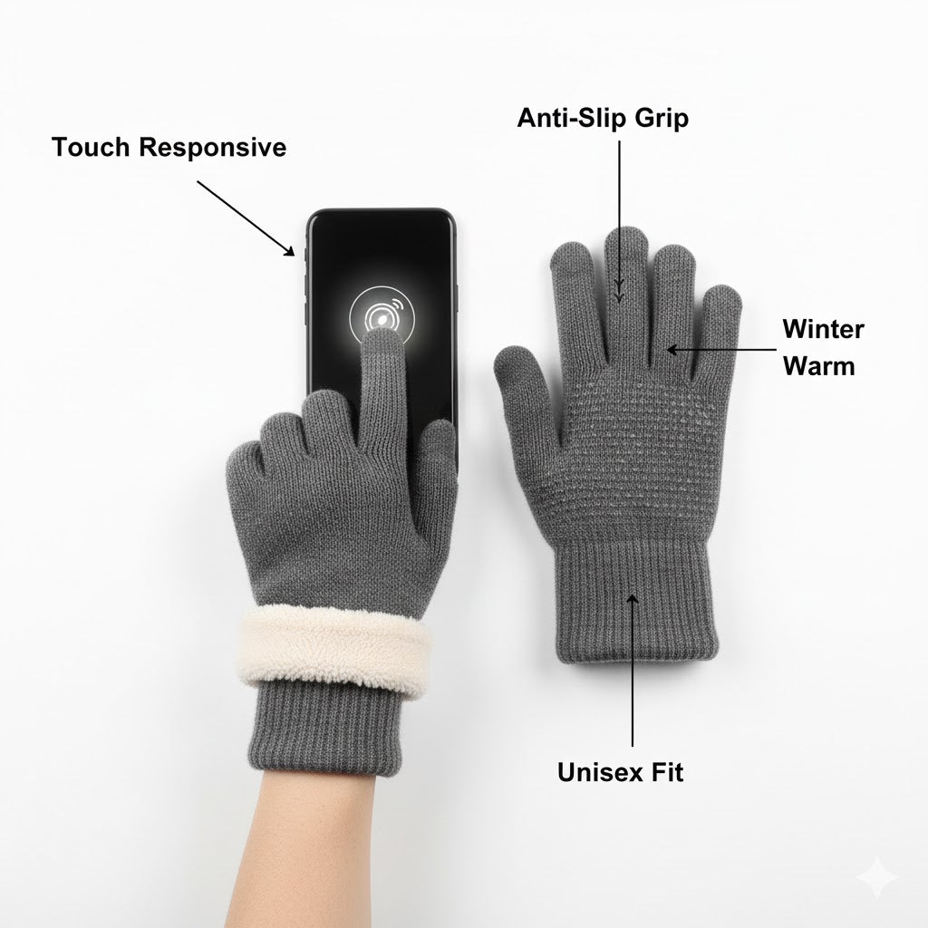 Touchscreen Warm Gloves
